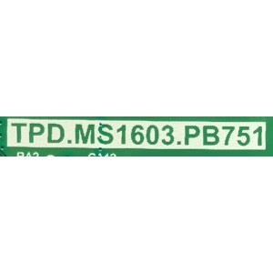 MAIN FUENTE (COMBO) PARA TV RCA / NUMERO DE PARTE CH-XC9C_A / TPD.MS1603.PB751 / 820052541 / PANEL C320Y19-5C / DISPLAY ST3151A07 VER.2.1 / MODELO RTR3260-C-US